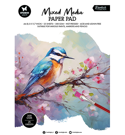 Studiolight – Paper Pad Mixed Media Consumables nr.281