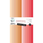 Studiolight -  Unicolor Paper Pad Peach & Pinks Essentials nr.292 Craftlab