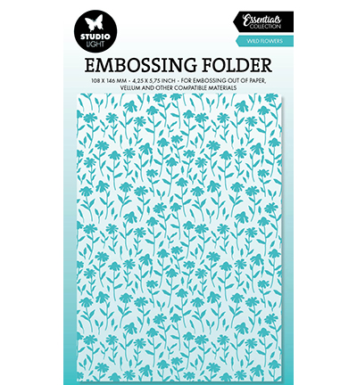 Studiolight – Embossingfolder Wild Flowers Essentials nr.28