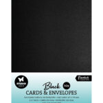 Studiolight -  Cards & Envelopes Black Consumables nr.07