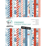 StudioLight CraftLab - Paperpad  ]Paper Pad Hello Winter Friendz nr.PP305