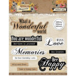 Studiolight -  Sticker Paper Pad Sentiments Sweet Bee Memories nr.35