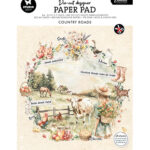 Studiolight - Die-cut Paper Pad Country roads Essentials nr.310