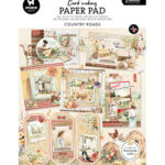 Studiolight - Card Making Pad Country roads Essentials nr.17