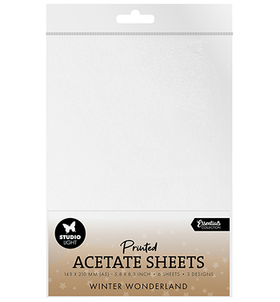 StudioLight – Mica Acetate Sheets Winter wonderland Essentials nr.19