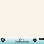 StudioLight - Paper Set Cardstock Cream 250 gsm Essentials nr.47
