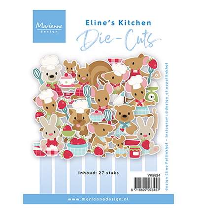 Marianne Design – Eline’s Kitchen die cuts VK9634