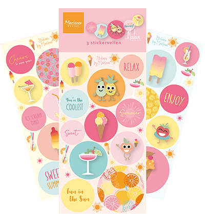 Marianne Design – Stickers Fresh lemonade by Marleen C3206