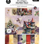 StudioLight - Uitdruk paperpad Fairy Christmas Essentials nr.PP344