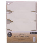 StudioLight - Uitdruk paperpad Paper lanterns Snowman Essentials nr.PP54