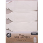 StudioLight - Uitdruk paperpad Paper lanterns Winter trees Essentials nr.PP55