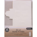 **-50%**StudioLight - Uitdruk paperpad Paper houses Classic house Essentials nr.PP56