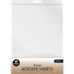 StudioLight - Acetaat  / Mica  Snowflakes White Essentials nr. ACS15