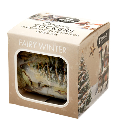StudioLight – Clear Stickers Fairy Winter on a roll Essentials nr. 51