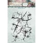 StudioLight JMA - Clear Stamp  Winter crackle Christmas Blush nr. 885