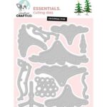StudioLight CraftLab - Snijmal Christmas tree Essentials nr. CD1057