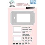 StudioLight CraftLab - Clear stamp Smartphone Essentials nr. SCD96