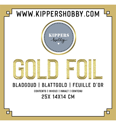 Kippers – 25 vel, bladgoud