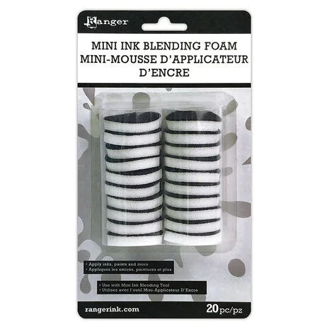 Ranger – Mini Ink Blending Foam 1 Inch Round Replacement (20pcs) (IBT40972)