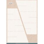 Stencil - Card Deco Essentials - Navy Elegance - Elegance Zigzag A4