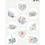 Marianne Design Knipvel A4, Succulents VK9636