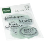 Marianne Design Clear Stamp, Kerstwensen by Kaertjes & Co CS1182