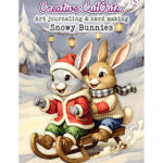 Creatief Art Snowy Bunnies boek