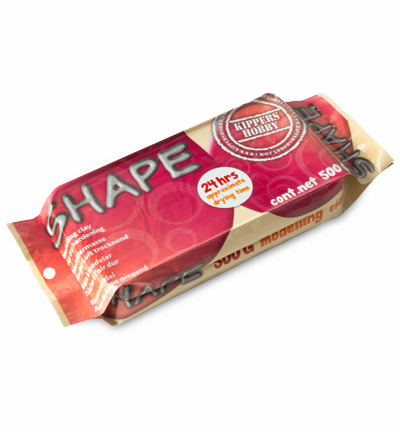Kippers – Shape modelleer klei wit 500GR