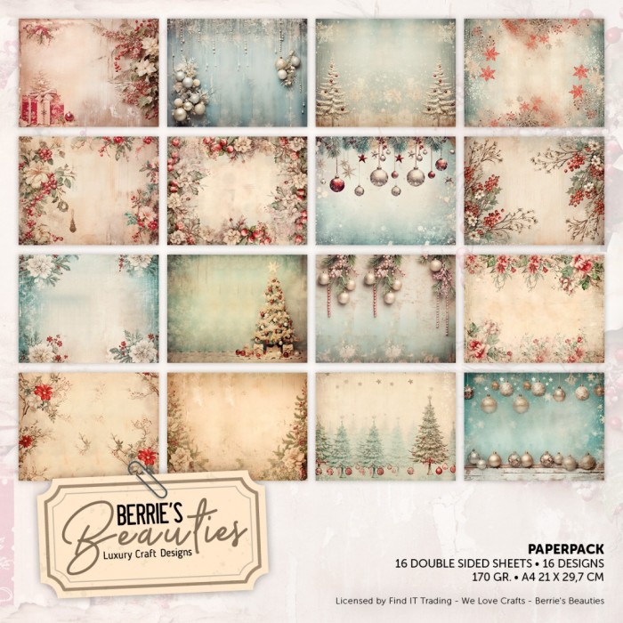 Paperpack – Berries Beauties – Shabby Chic – A4