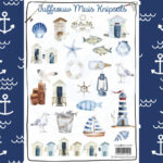 Juffrouw Muis Knipsel - Beach Life