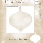 Stencil - Snippet Bauble - Tracy Evans