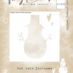 Stencil - Snippet Snowman- Tracy Evans