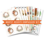 Marianne Design Knipvellen pakket - Fall Decoupage