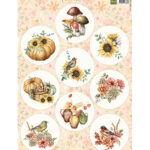 Marianne Design - Knipvel Autumn Flowers