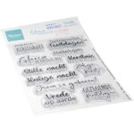 Marianne Design Clear stempels - Nativity tekst by Marleen