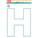 Marianne Design Stencil -  H-Letter