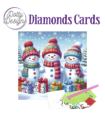 Diamond Cards, Snowmen