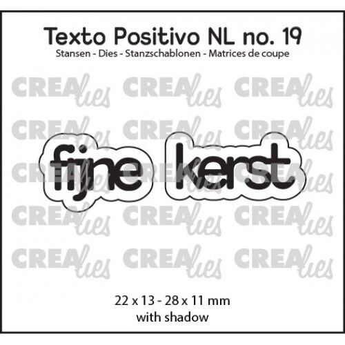 Texto Positivo stansen no. 19, fijne kerst