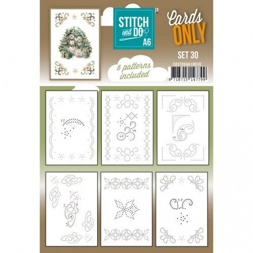 Stitch and Do – Cards Only A6 – Set 30