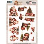3D Pushout Sheet - Berries Beauties - Timeless Christmas - Timeless Tree