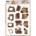 3D Pushout Sheet - Berries Beauties - Timeless Christmas - Timeless Devices