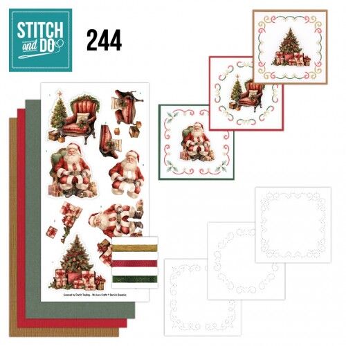 Stitch and Do 244 – Berries Beauties -Timeless Christmas