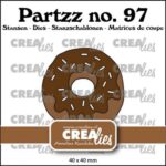 Crealies Snijmal -  Donut groot