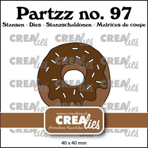 Crealies Snijmal –  Donut groot