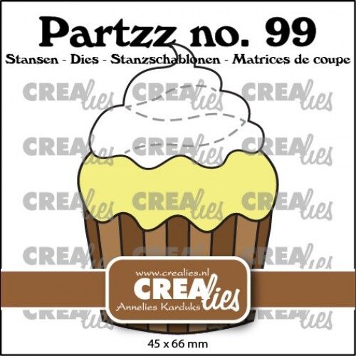 Crealies Snijmal –  Cupcake groot