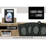 Cards Only - Velvet Cards A6 - Zwart