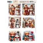 Scenery Push out - Berries Beauties - Highland Holidays - Square