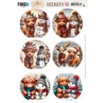 Scenery Push out - Berries Beauties - Highland Holidays - Round