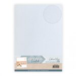 Embossed Paper - Card Deco -  Classic Curl - White