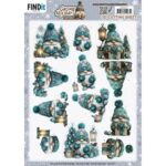 3D Cutting Sheet - Berries Beauties - Gnomie Holidays - Emerald